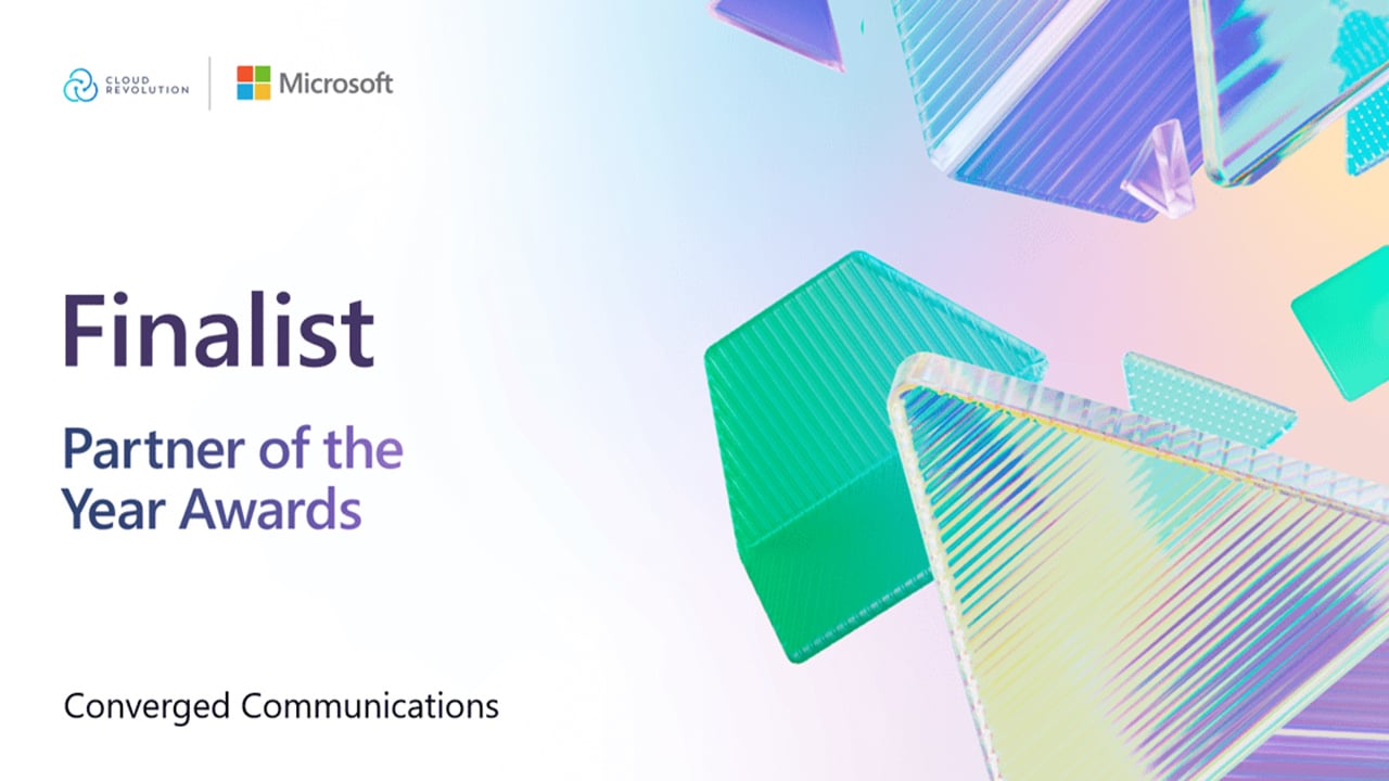 Celebrating a Milestone: Cloud Revolution Named Microsoft Partner of the Year Finalist for Converged Communications in 2024!